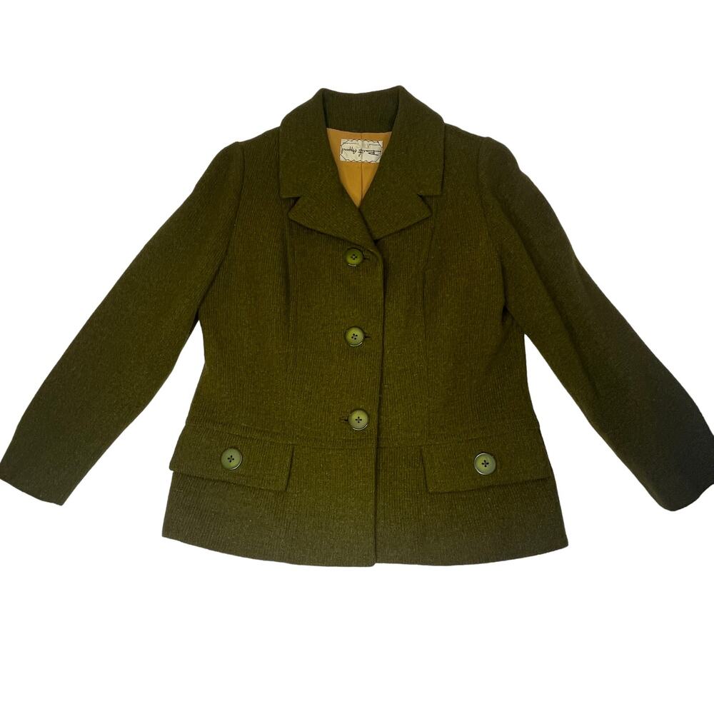 Vintage Army Green 60's Blazer